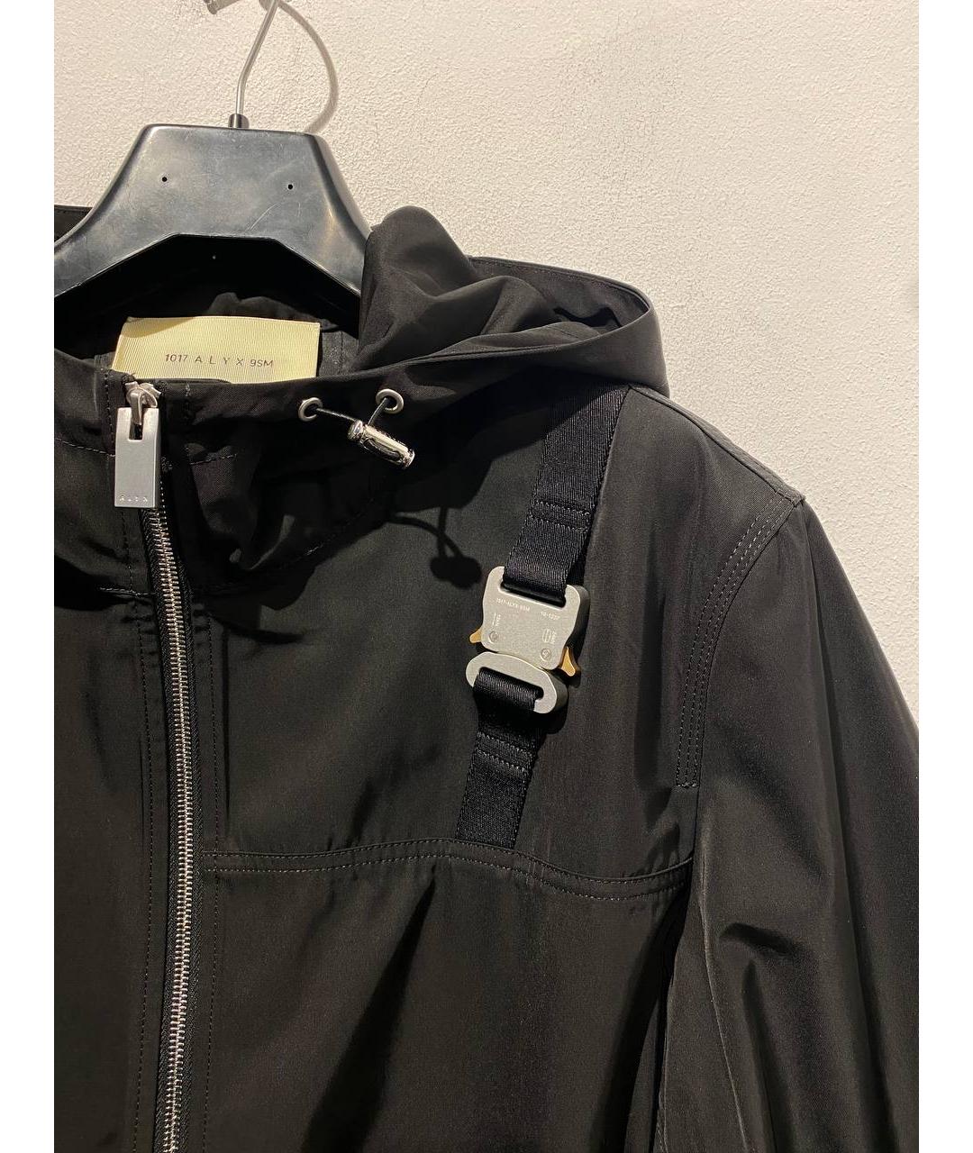 1017 ALYX 9SM Черная полиэстеровая куртка, фото 3
