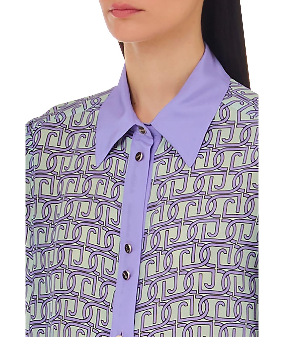 LIU JO Мульти шелковая блузы, фото 3