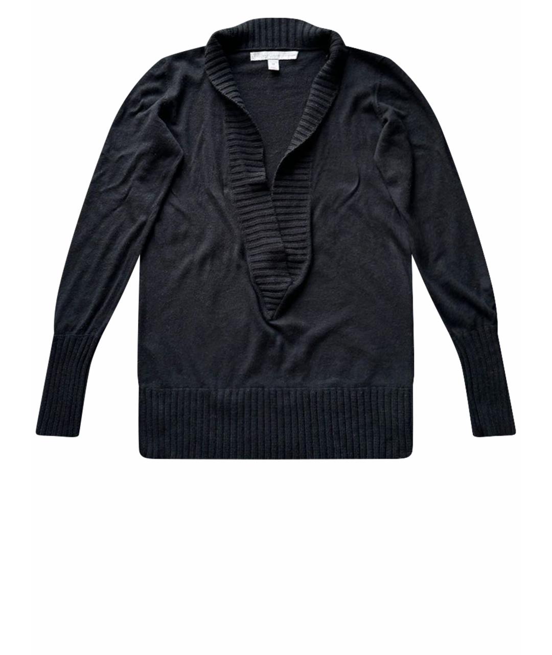 STELLA MCCARTNEY Черный шерстяной джемпер / свитер, фото 1