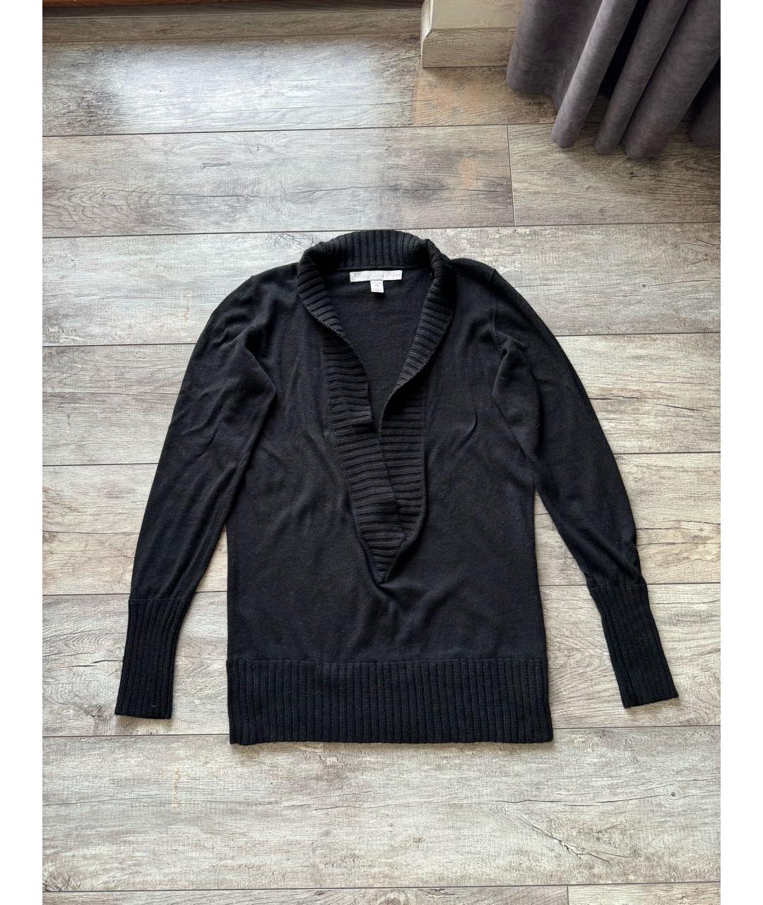 STELLA MCCARTNEY Черный шерстяной джемпер / свитер, фото 9