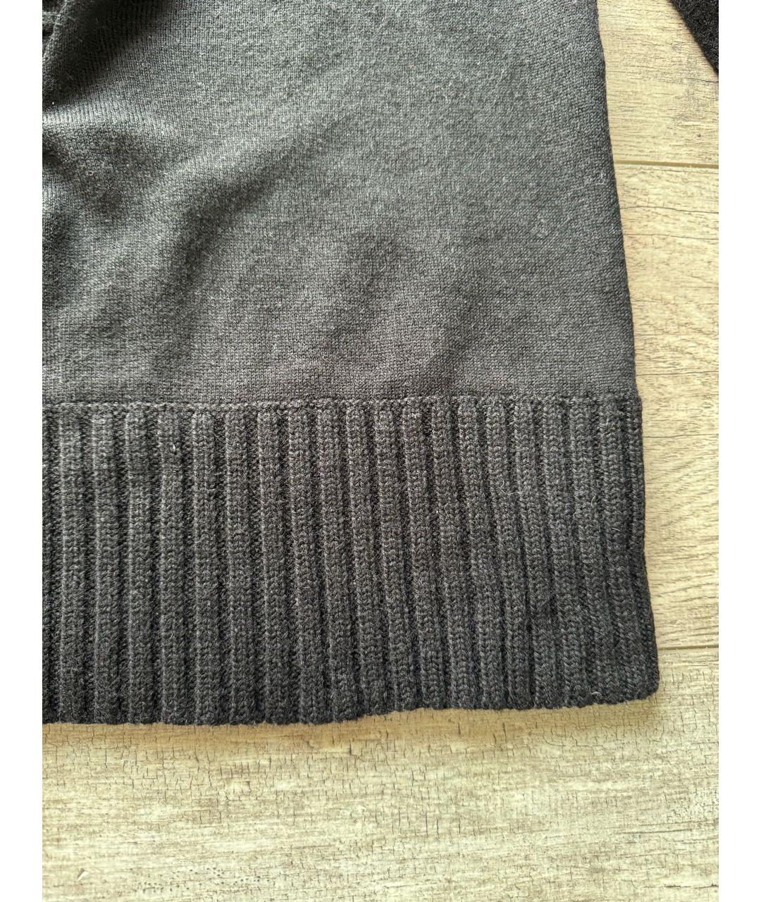 STELLA MCCARTNEY Черный шерстяной джемпер / свитер, фото 6