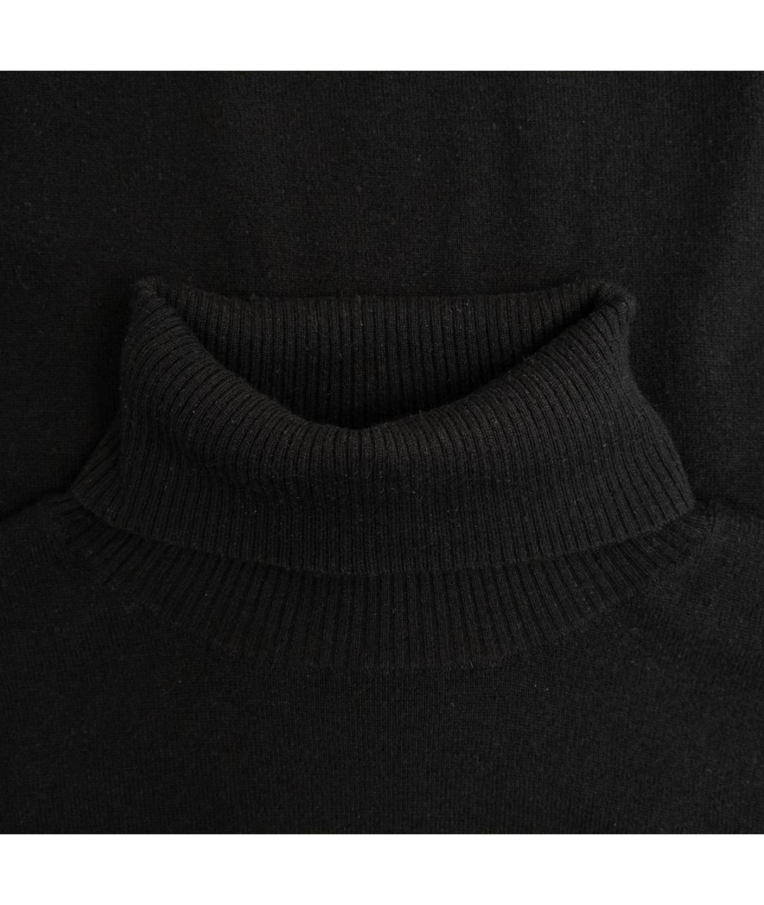 ROBERTO CAVALLI Черный кашемировый джемпер / свитер, фото 3
