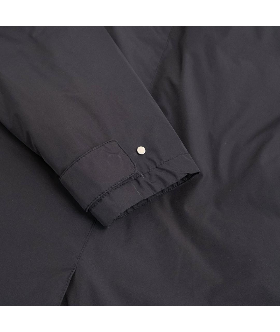 CANALI Темно-синяя полиэстеровая куртка, фото 5