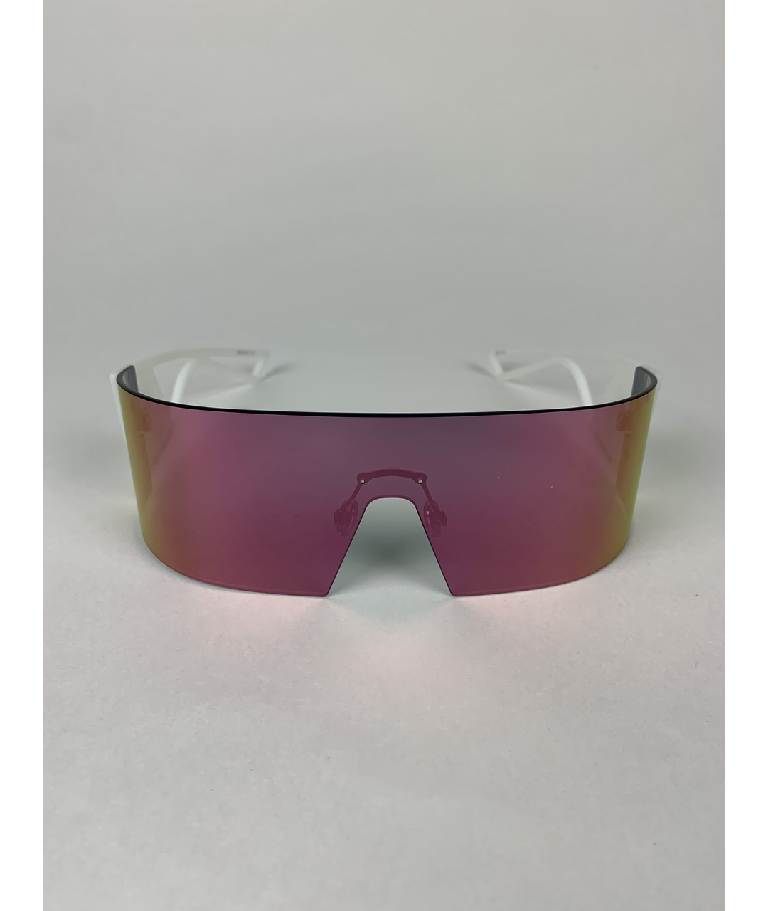 CHRISTIAN DIOR PRE-OWNED Белые металлические солнцезащитные очки, фото 8