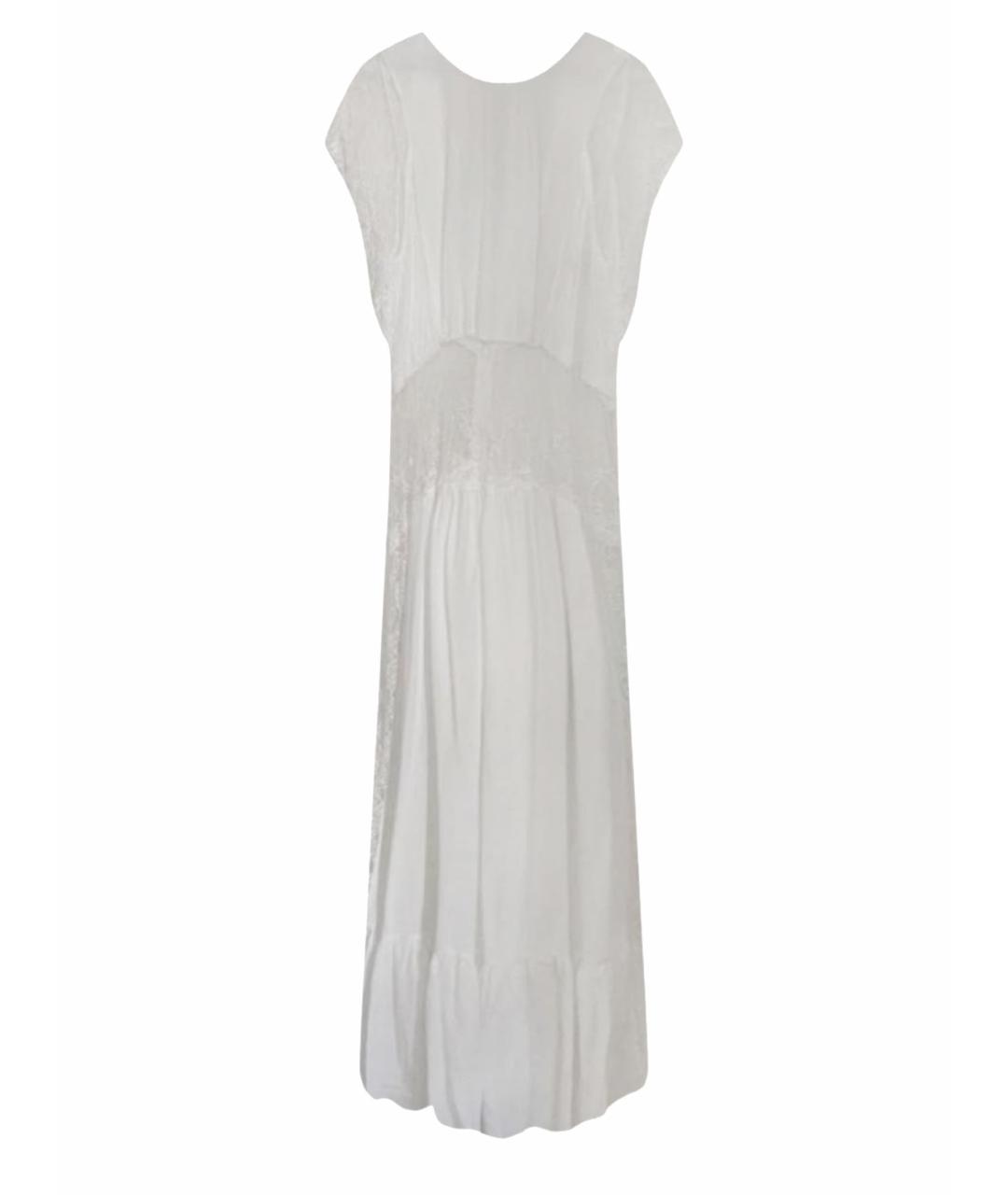 SANDRO Белое повседневное платье, фото 1