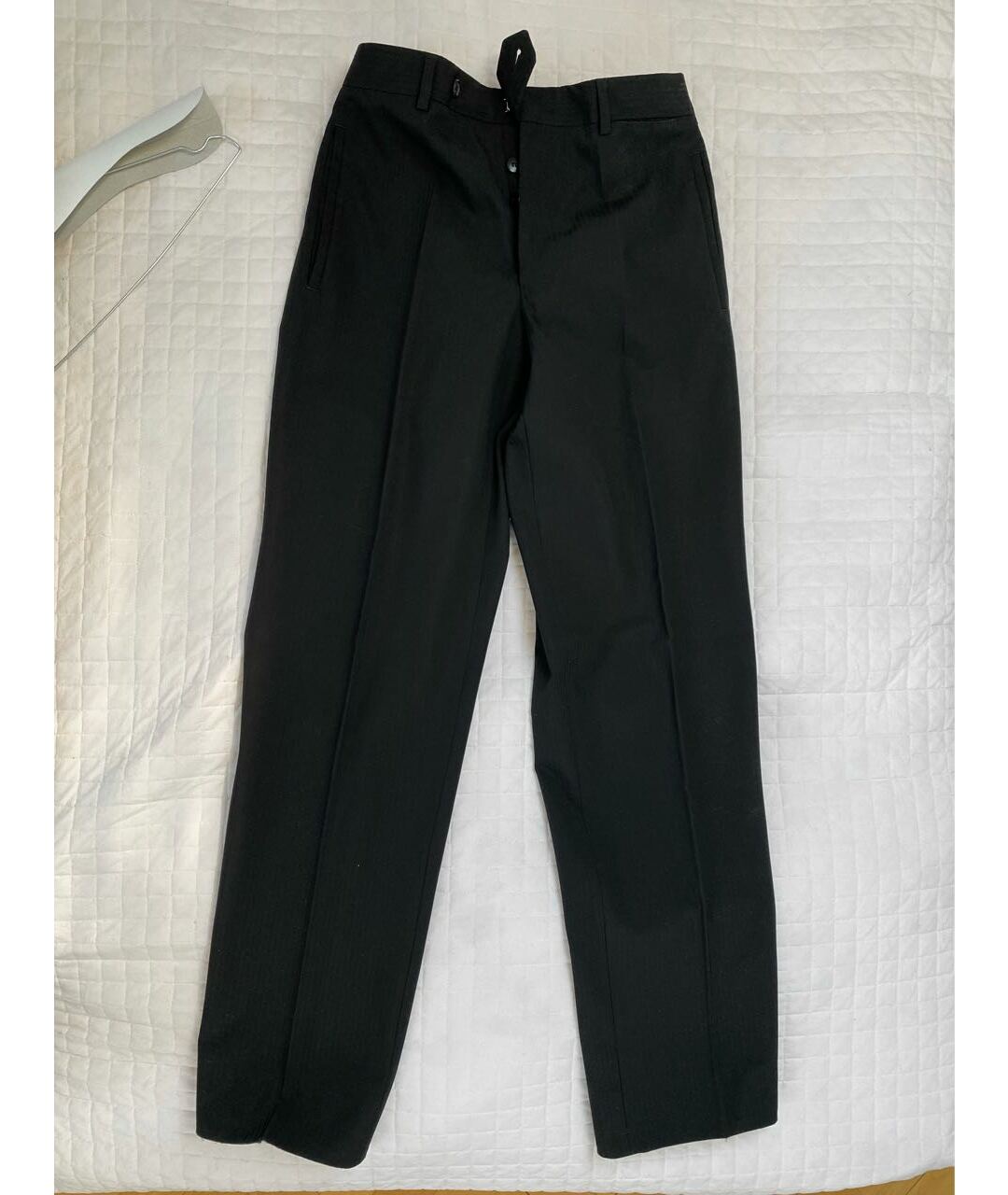 PRADA Черный шерстяной костюм с брюками, фото 2