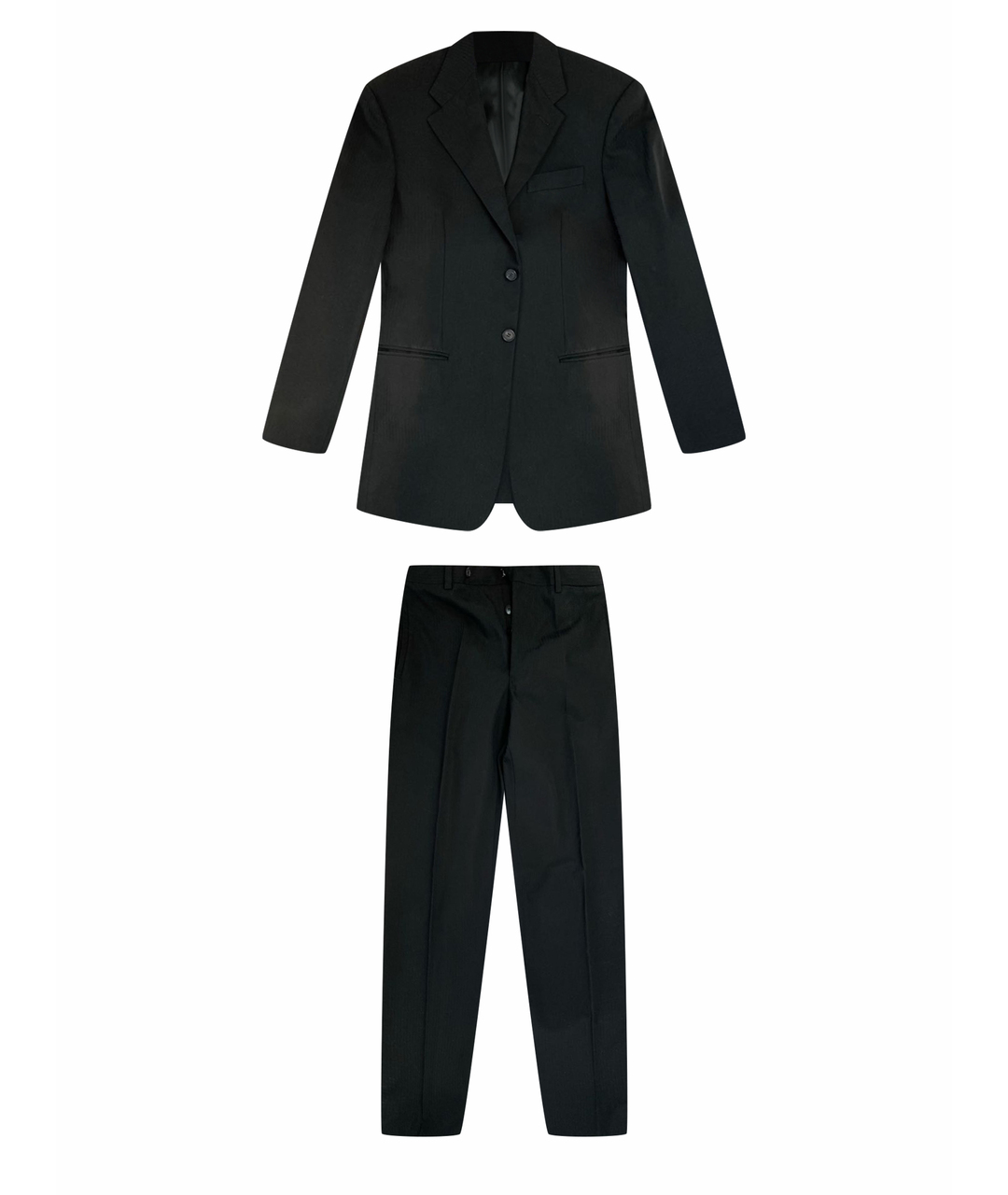PRADA Черный шерстяной костюм с брюками, фото 1