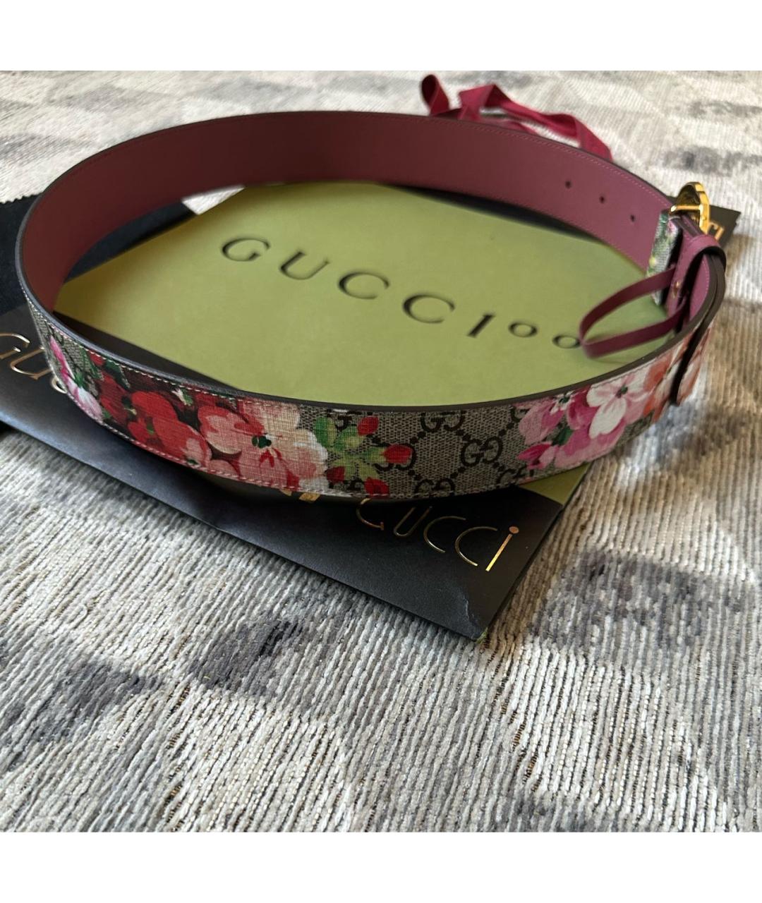 GUCCI Кожаный ремень, фото 6