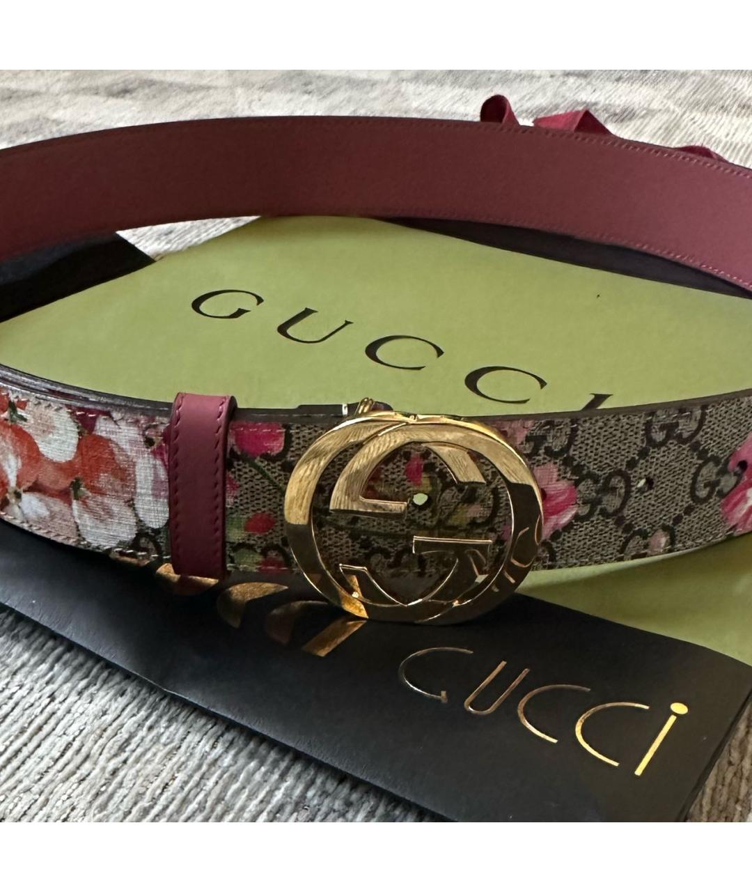 GUCCI Кожаный ремень, фото 7