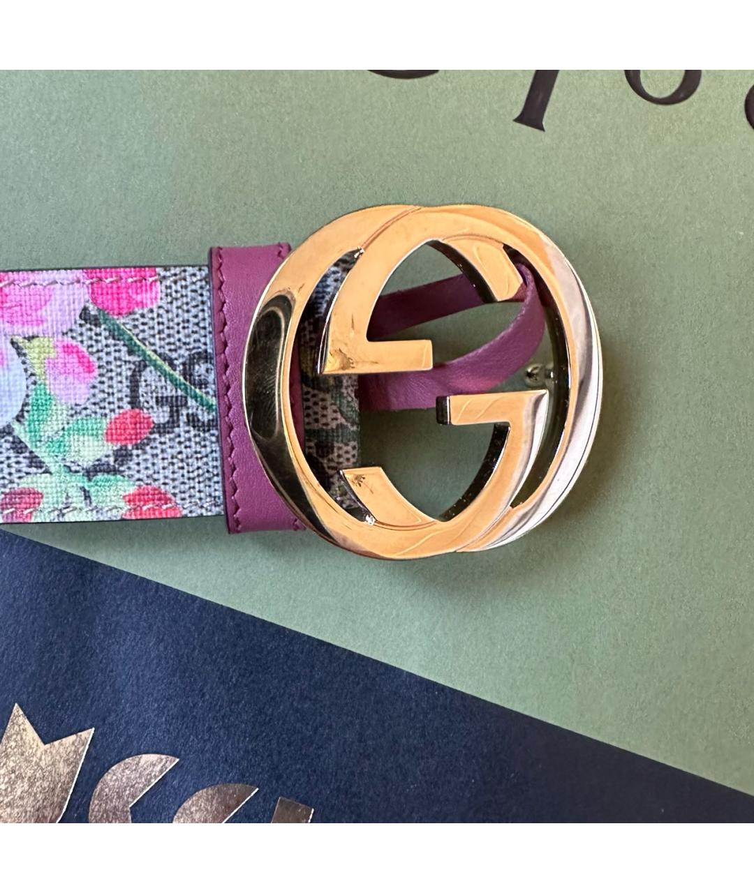 GUCCI Кожаный ремень, фото 4