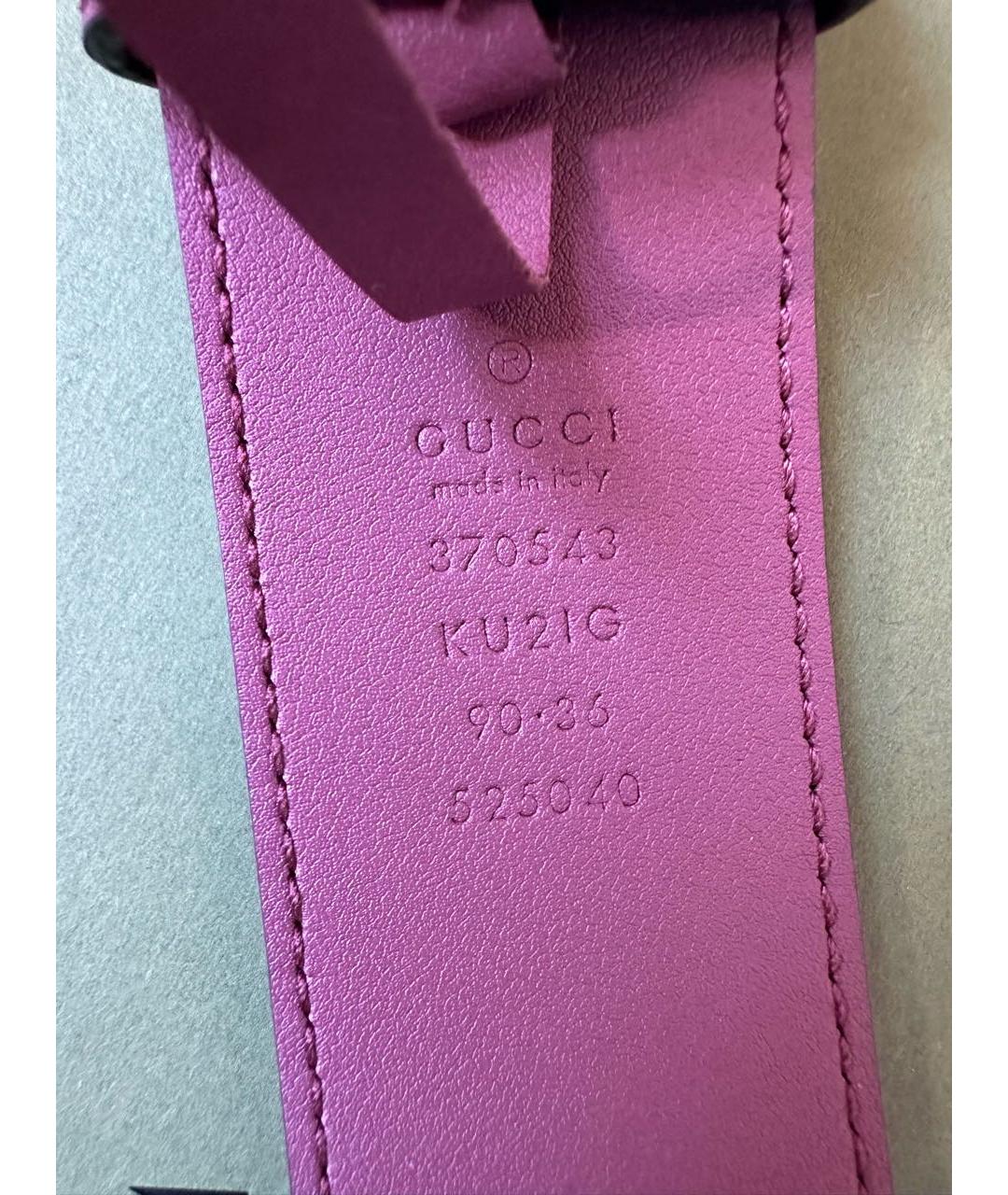 GUCCI Кожаный ремень, фото 5