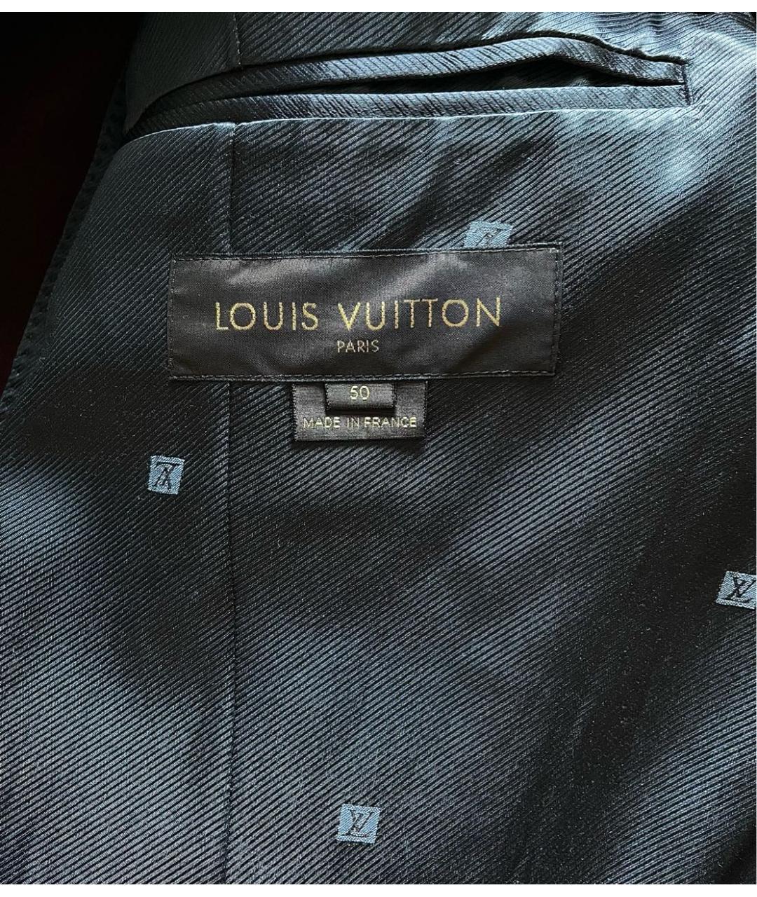 LOUIS VUITTON PRE-OWNED Бордовый хлопковый пиджак, фото 4