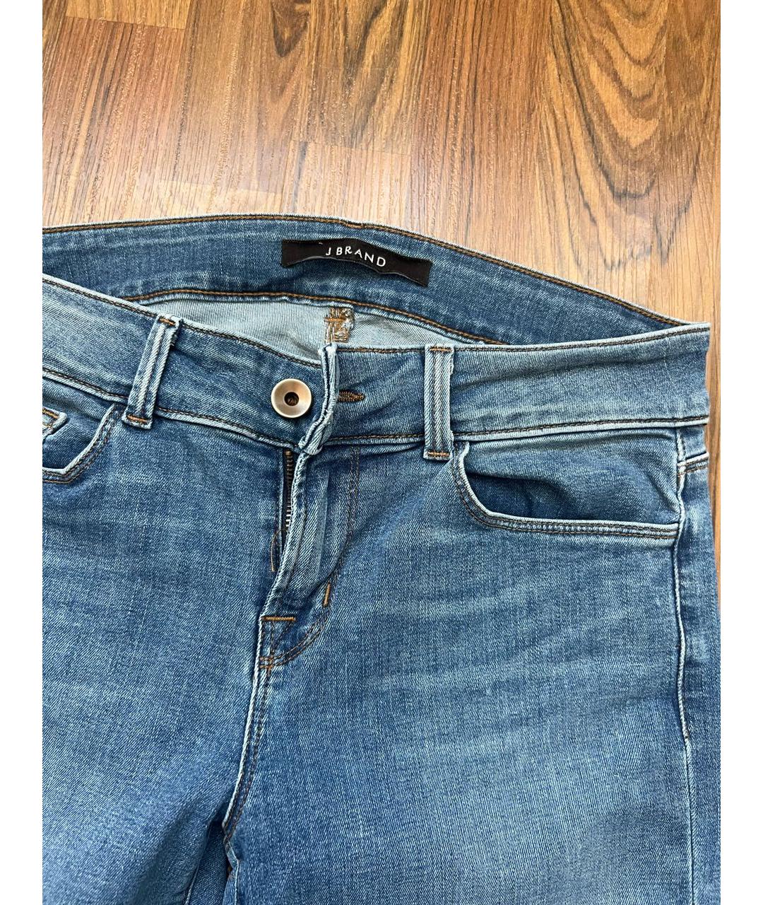 JBRAND Голубые джинсы клеш, фото 4