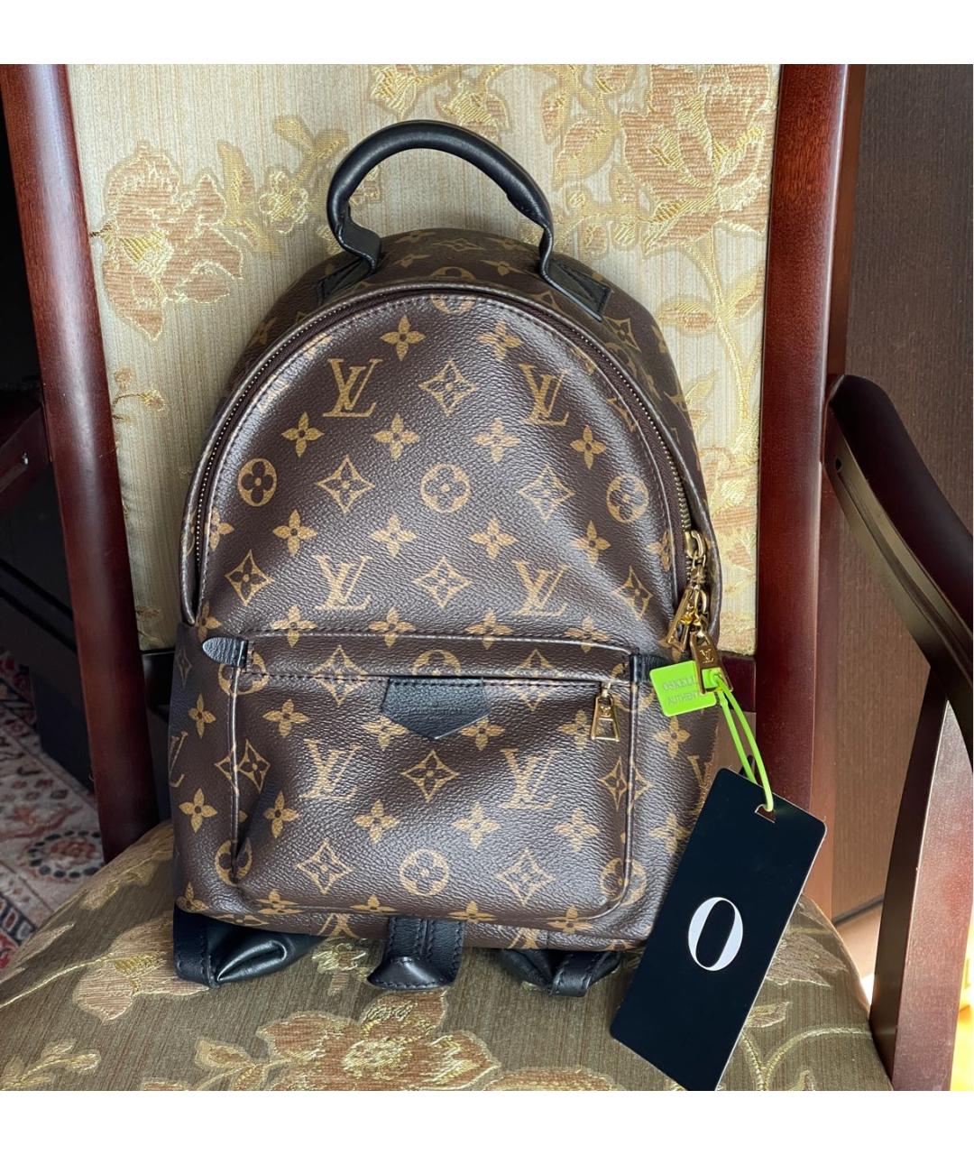 LOUIS VUITTON PRE-OWNED Коричневый рюкзак, фото 7