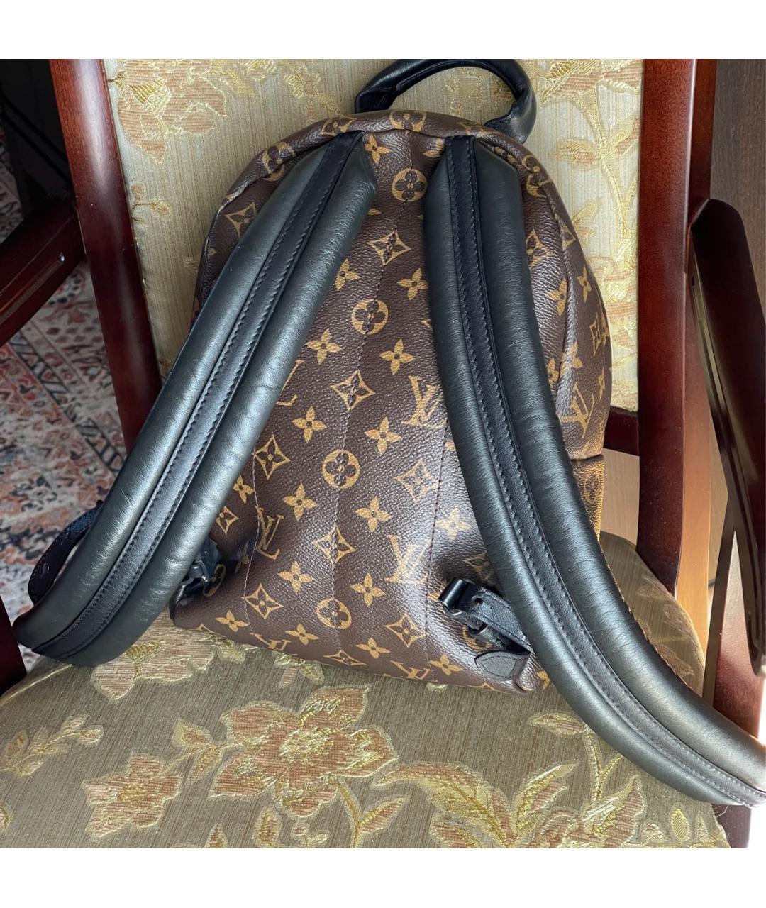 LOUIS VUITTON PRE-OWNED Коричневый рюкзак, фото 2