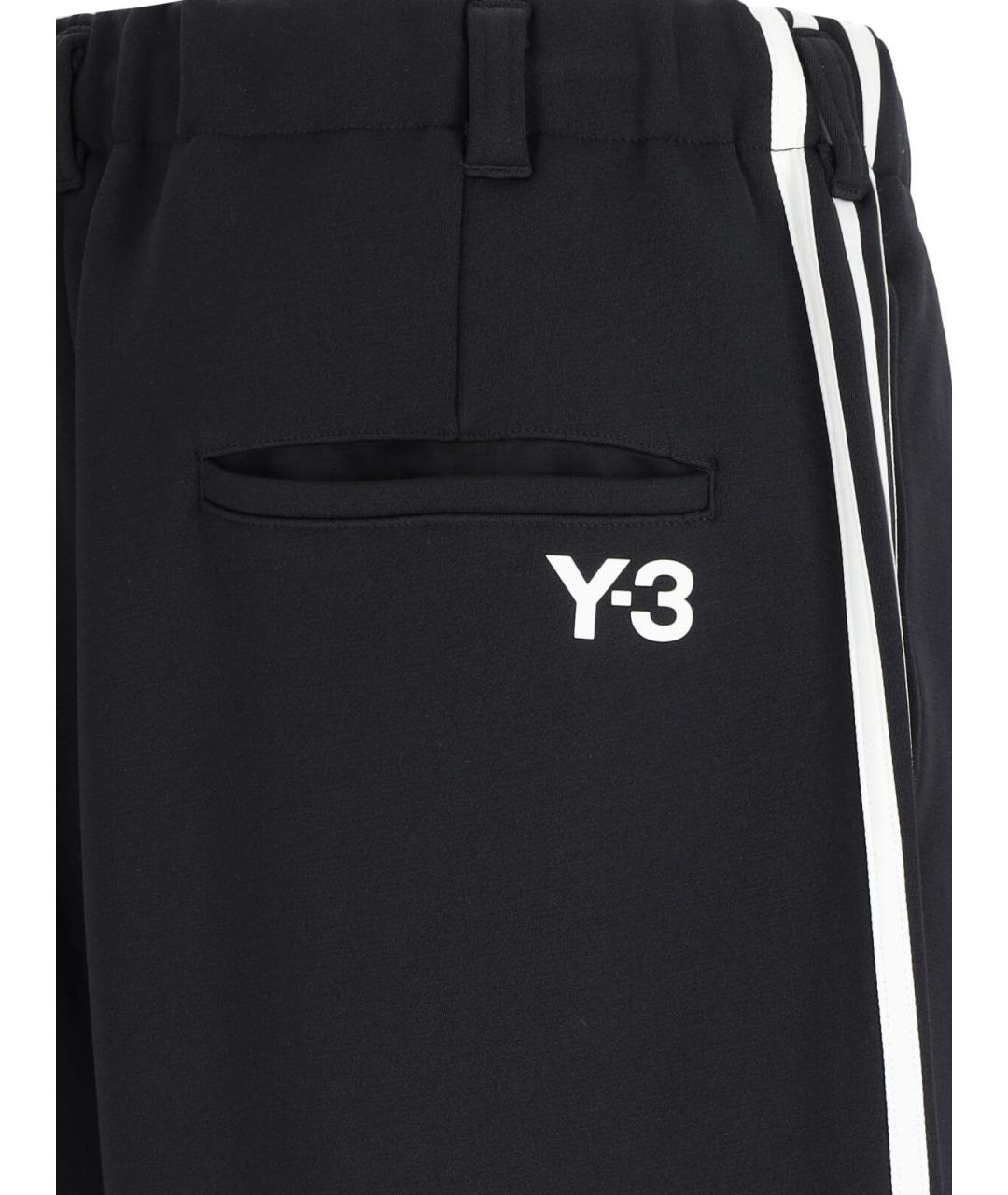 Y-3 Черные спортивные брюки и шорты, фото 4