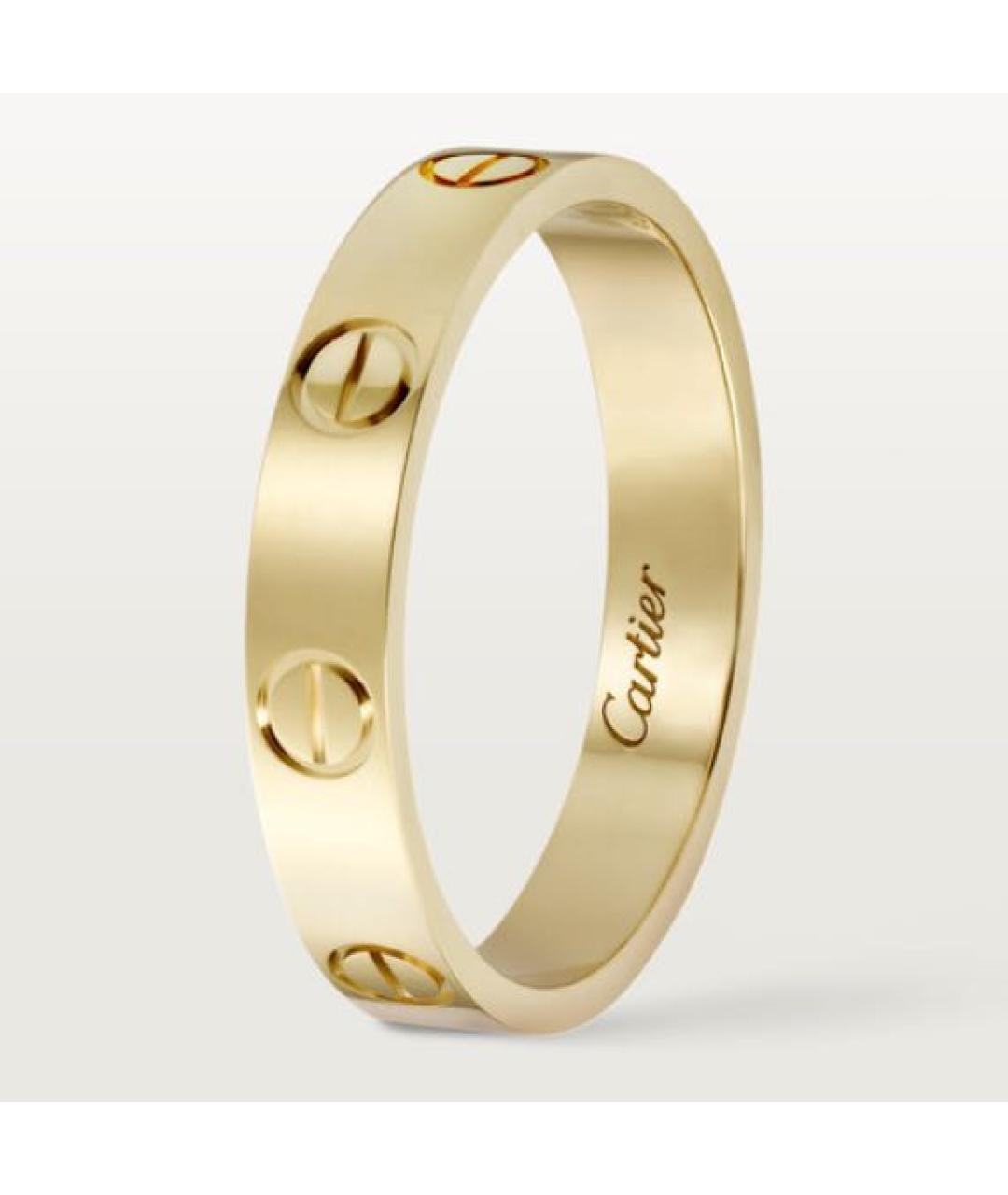 CARTIER Желтое кольцо из желтого золота, фото 4