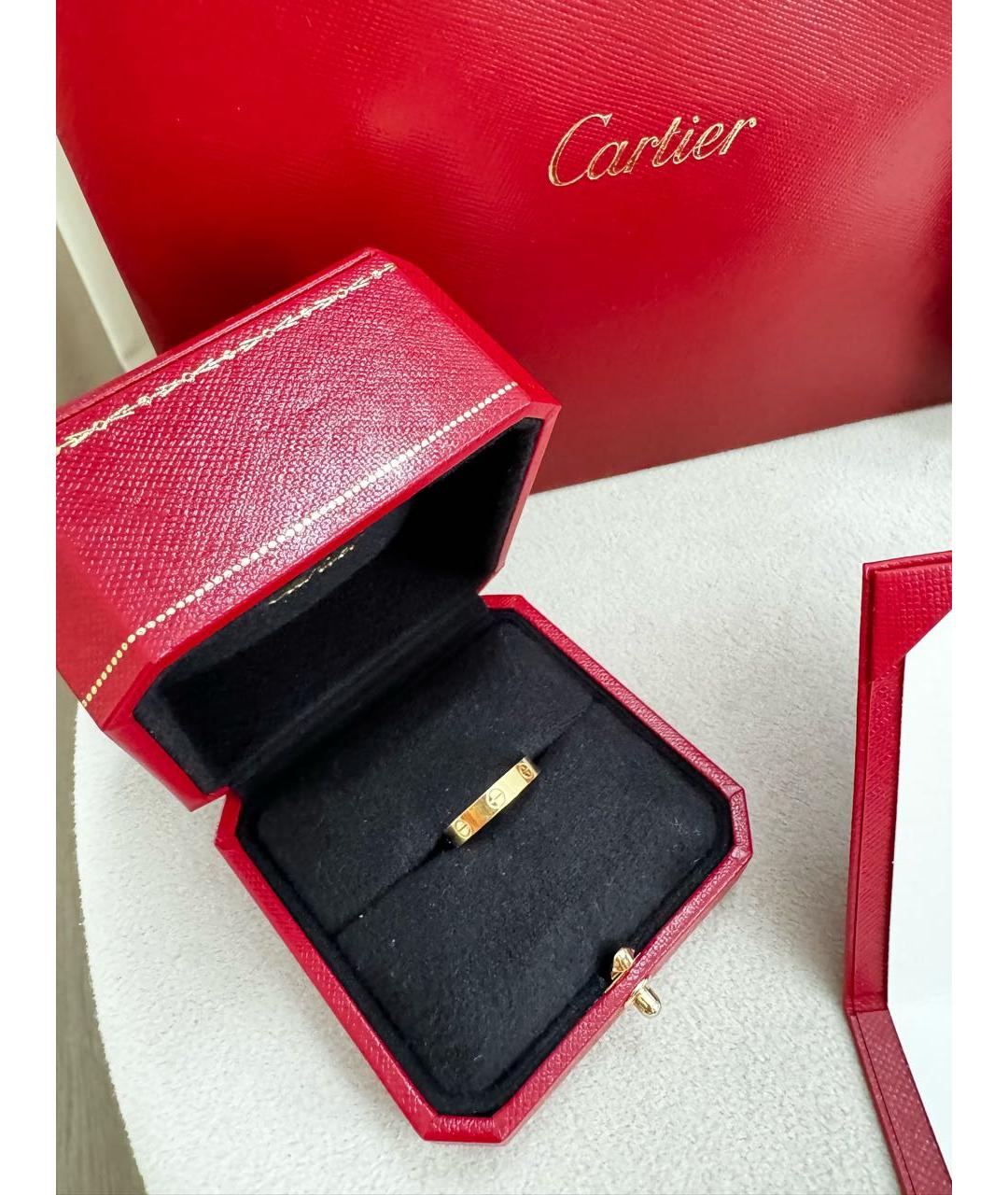 CARTIER Желтое кольцо из желтого золота, фото 5