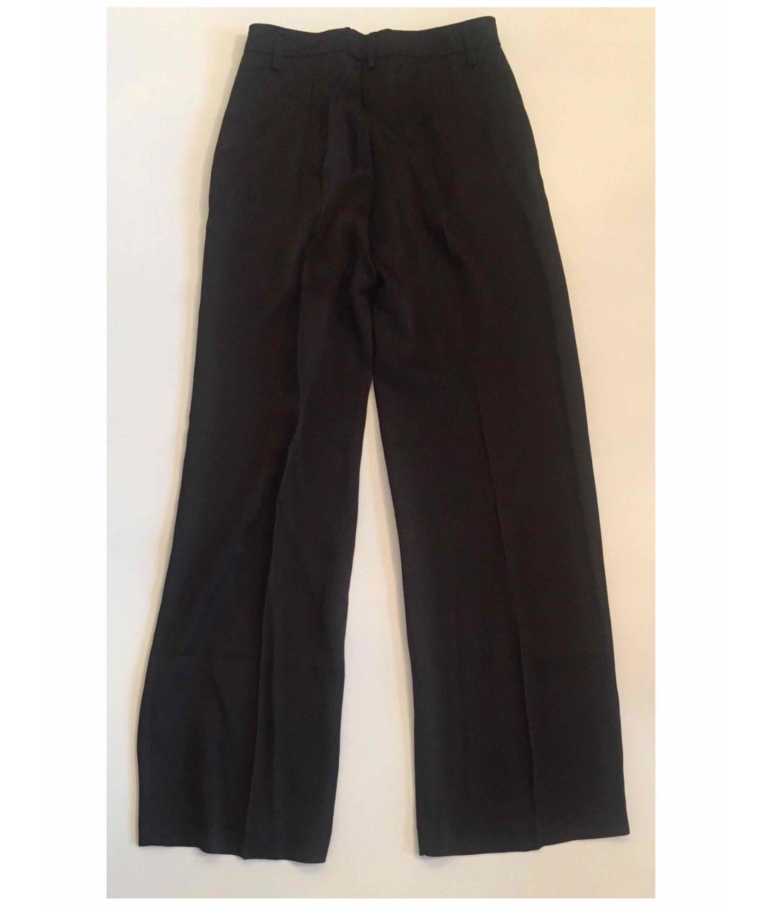 GIANFRANCO FERRE Черные прямые брюки, фото 2