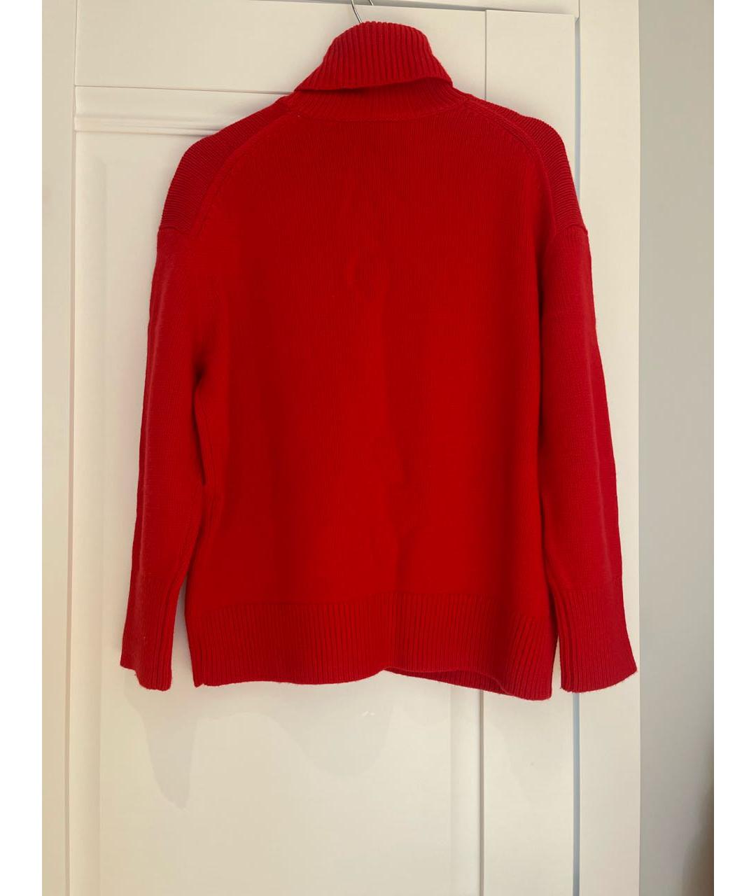 12 STOREEZ Красный шерстяной джемпер / свитер, фото 2