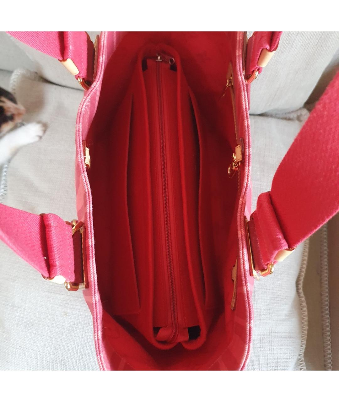 LOUIS VUITTON PRE-OWNED Красная сумка тоут, фото 4