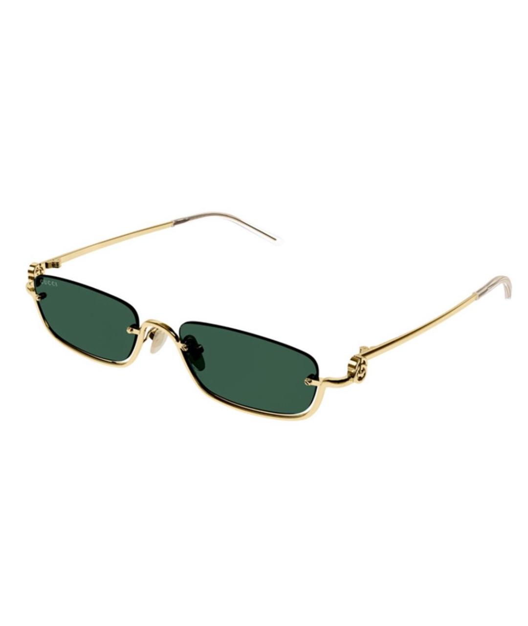 GUCCI Зеленые солнцезащитные очки, фото 2
