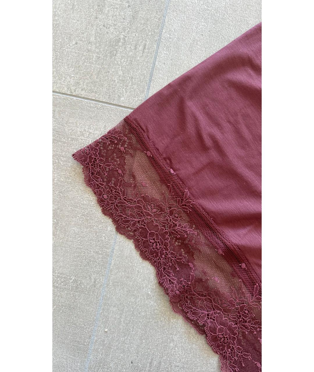 ZIMMERLI Бордовая пижама, фото 6