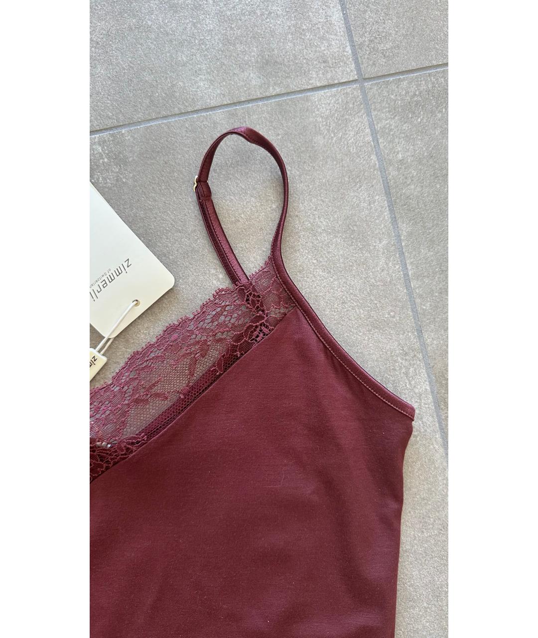 ZIMMERLI Бордовая пижама, фото 4