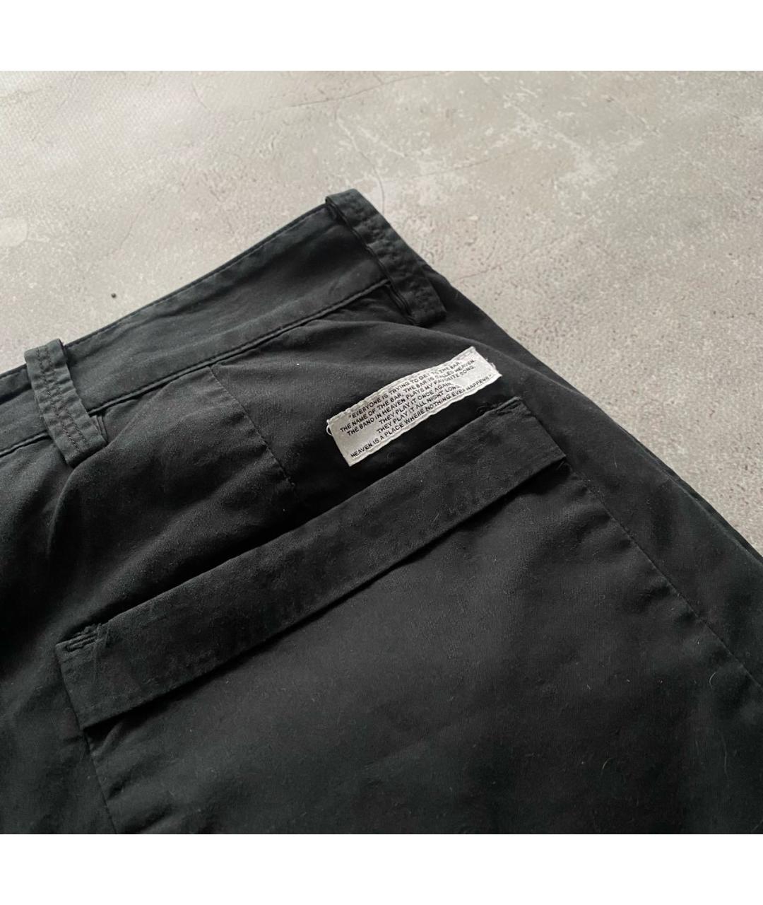 UNDERCOVER Черные хлопковые брюки чинос, фото 4