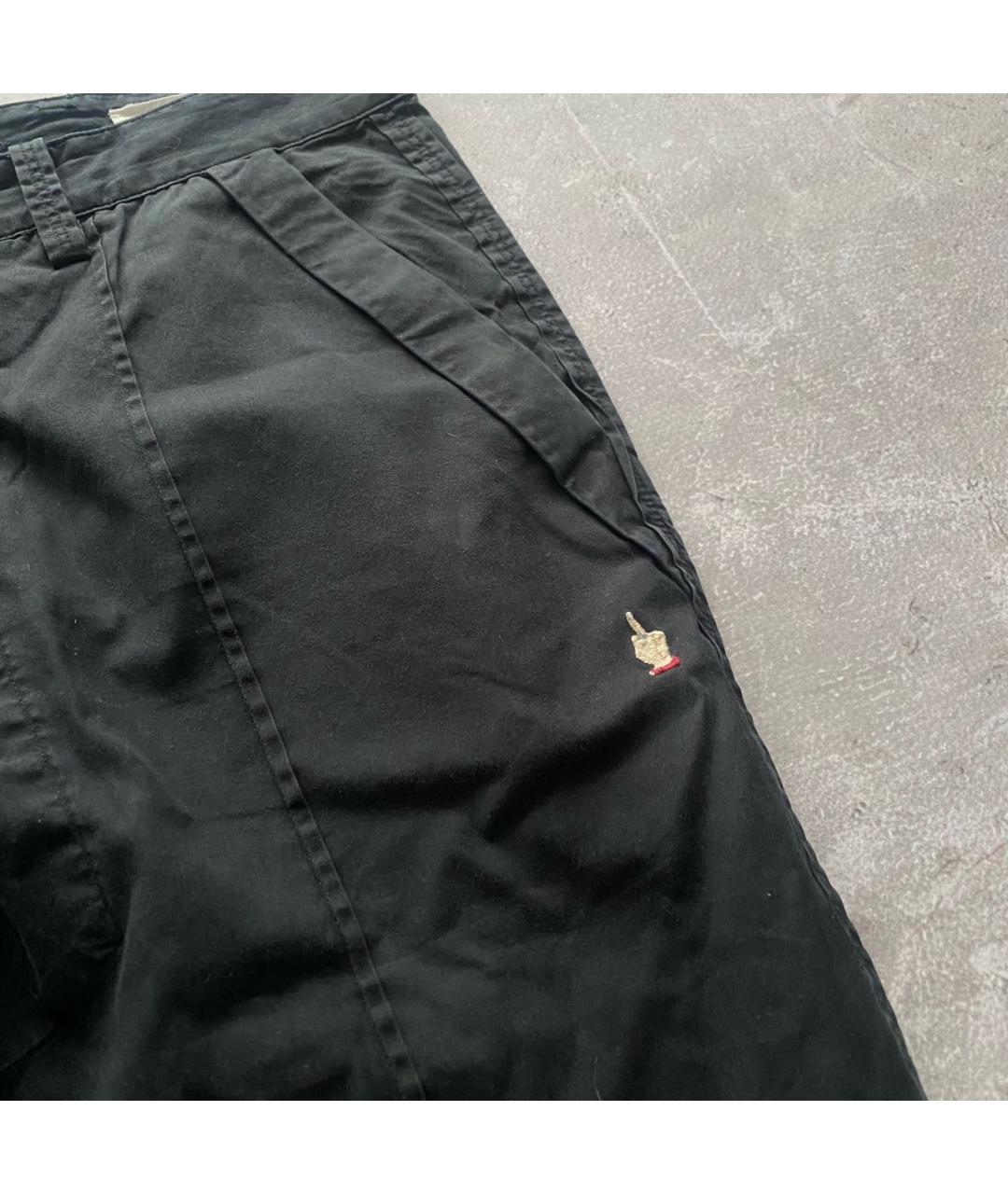UNDERCOVER Черные хлопковые брюки чинос, фото 3
