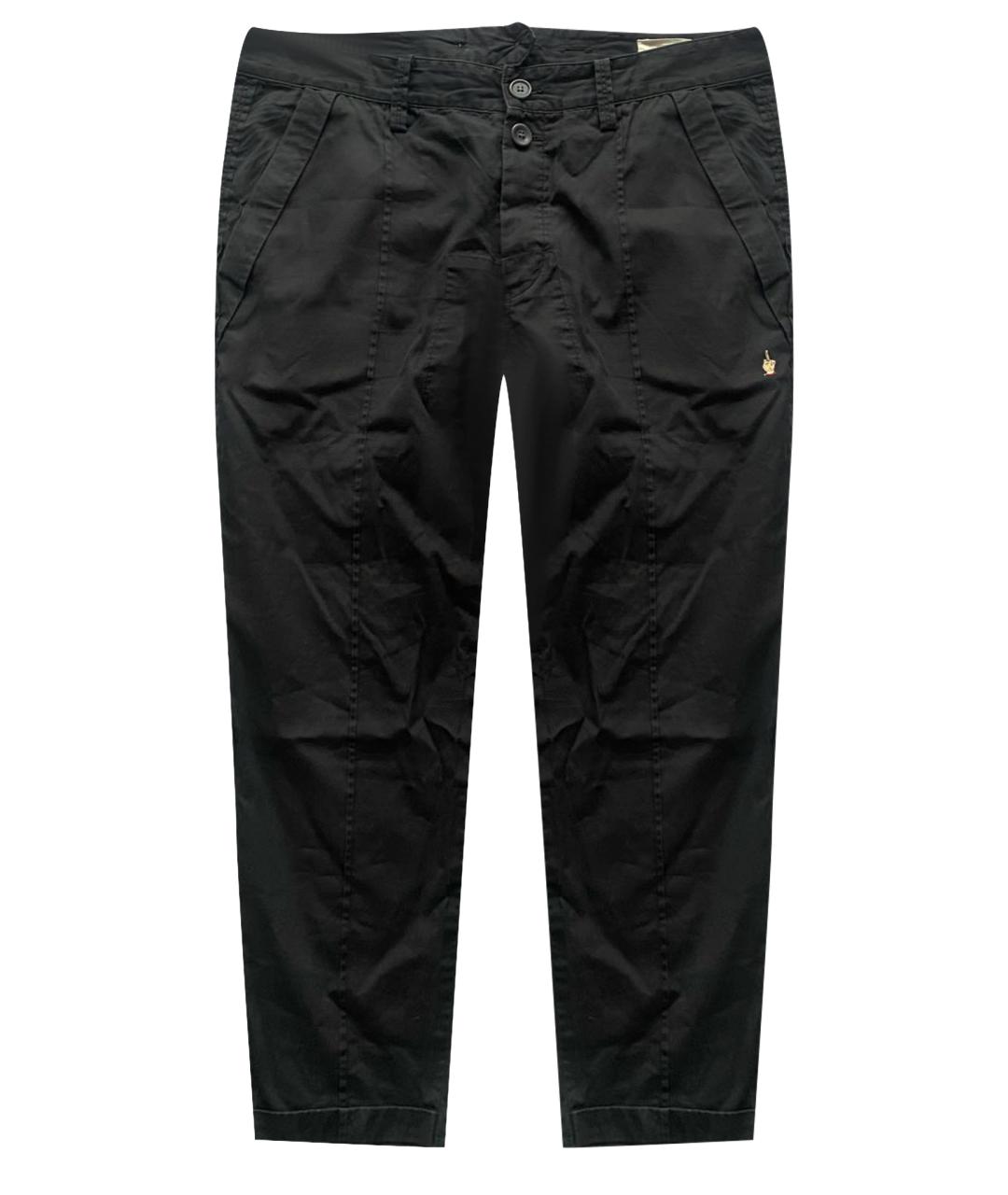 UNDERCOVER Черные хлопковые брюки чинос, фото 1