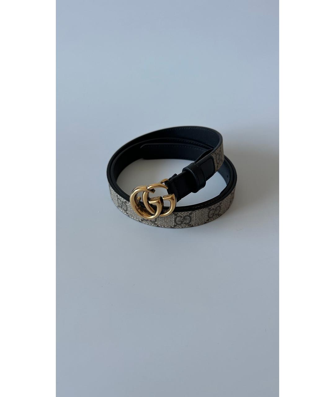 GUCCI Черный ремень, фото 6