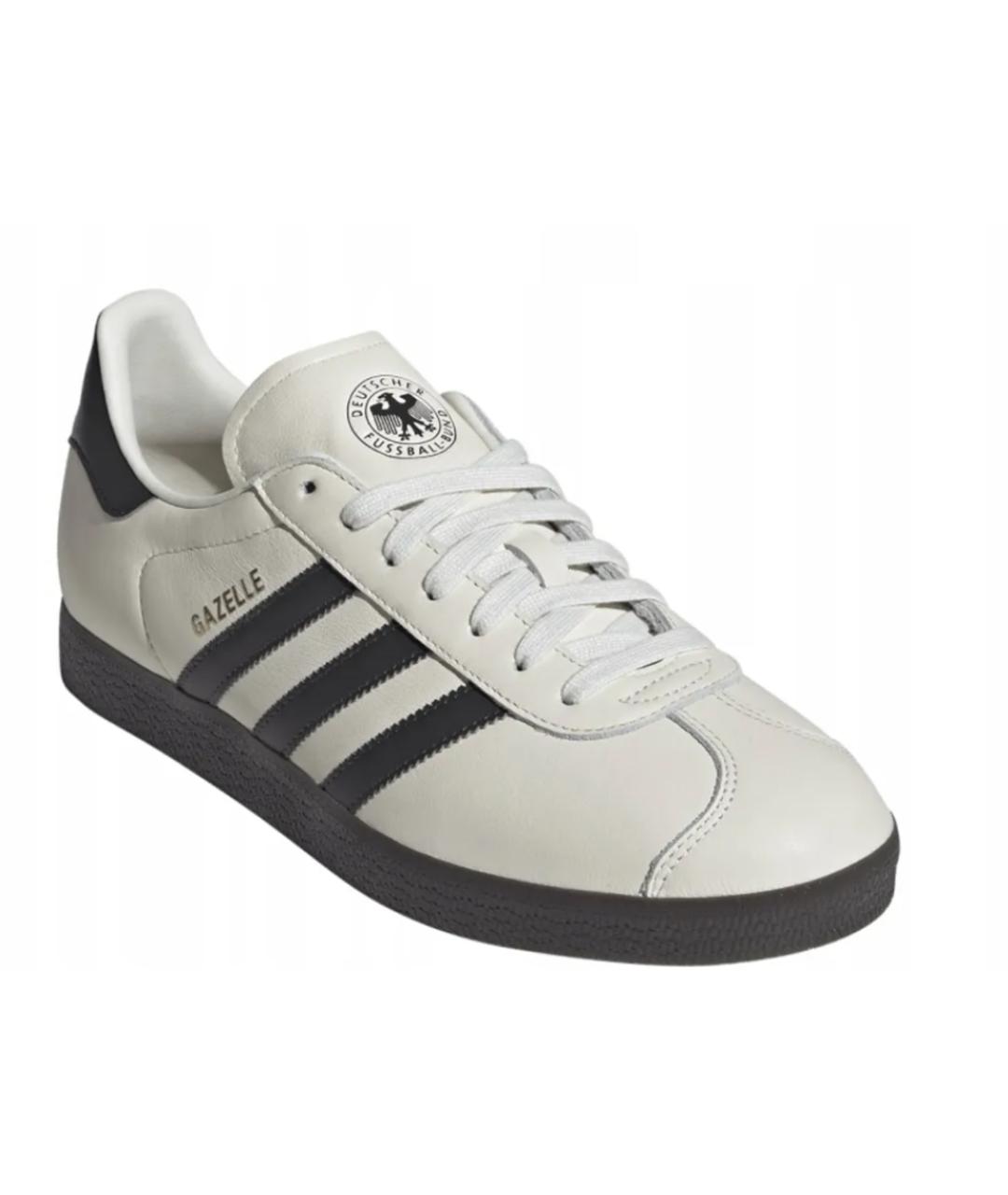 ADIDAS Белые кожаные низкие кроссовки / кеды, фото 8