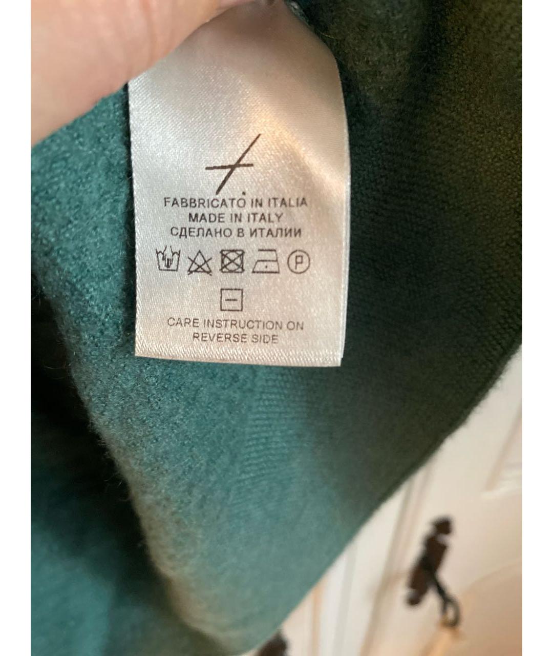 FALCONERI Зеленый кашемировый джемпер / свитер, фото 4