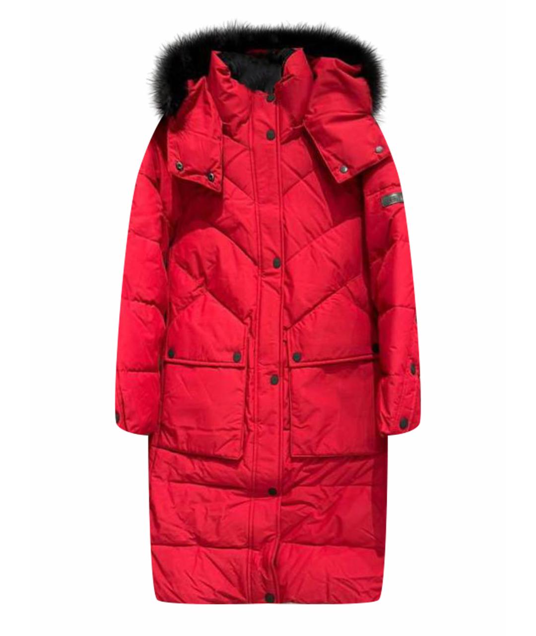 DKNY Красное полиэстеровое пальто, фото 1