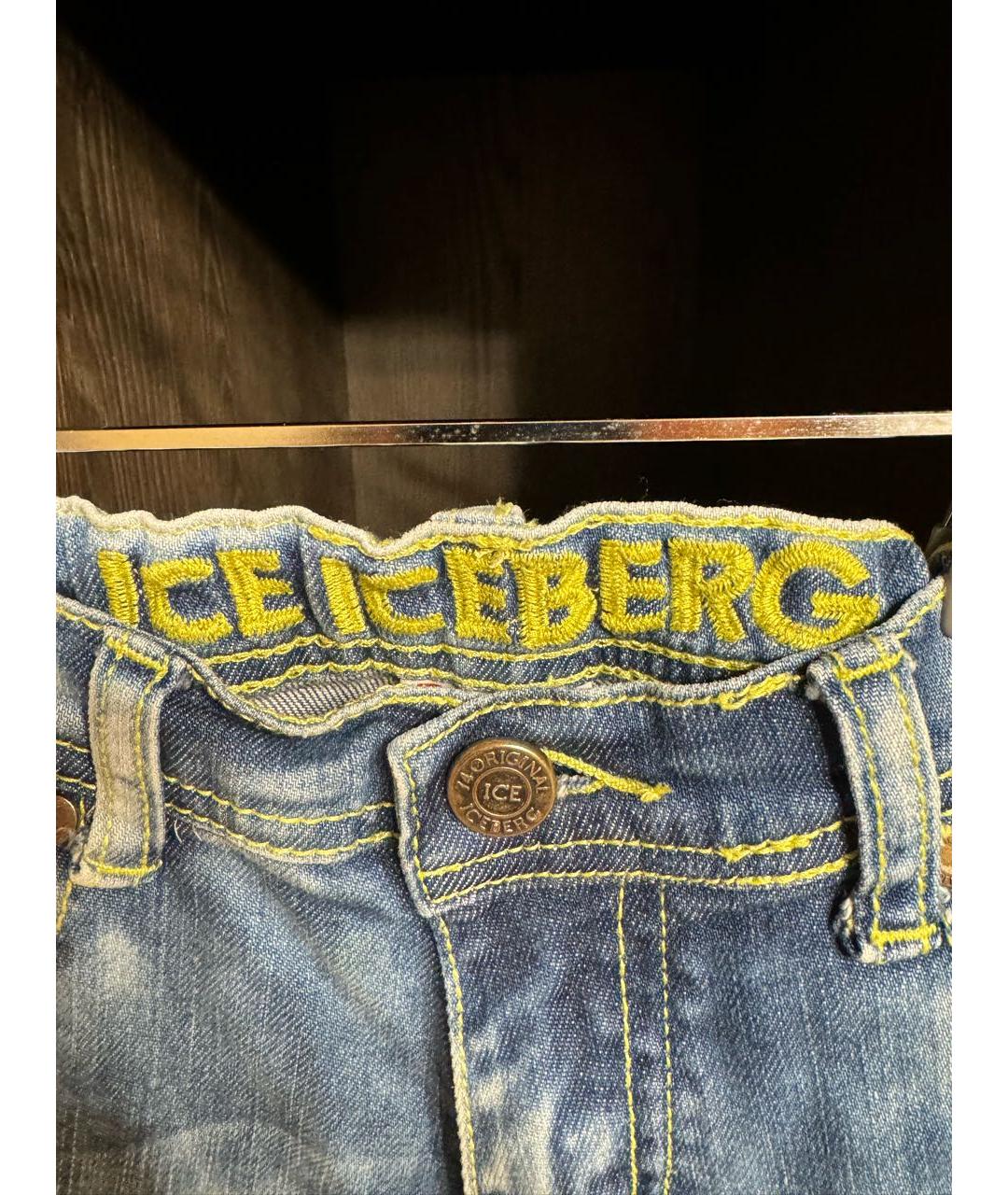 ICEBERG Синие деним детские джинсы, фото 5