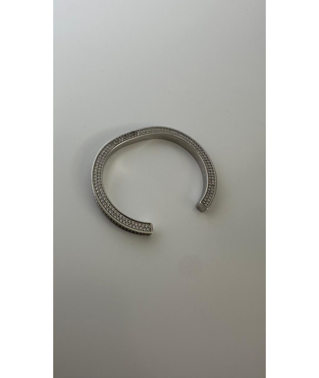 CELINE Серебрянный металлический браслет, фото 7