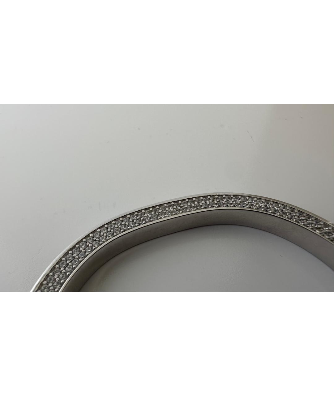 CELINE Серебрянный металлический браслет, фото 4