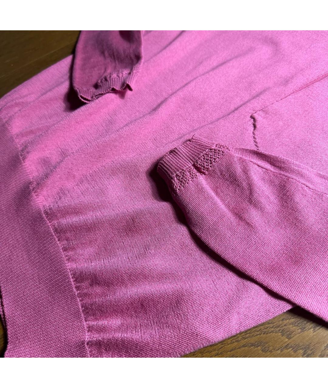 STONE ISLAND SHADOW PROJECT Розовый хлопковый джемпер / свитер, фото 5