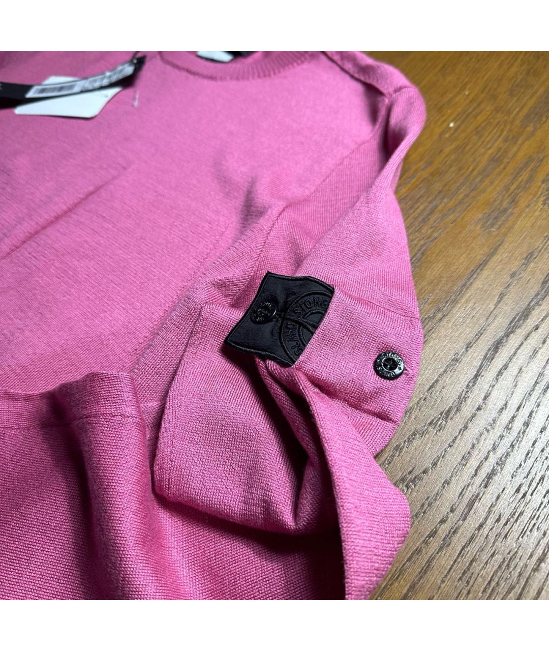 STONE ISLAND SHADOW PROJECT Розовый хлопковый джемпер / свитер, фото 4