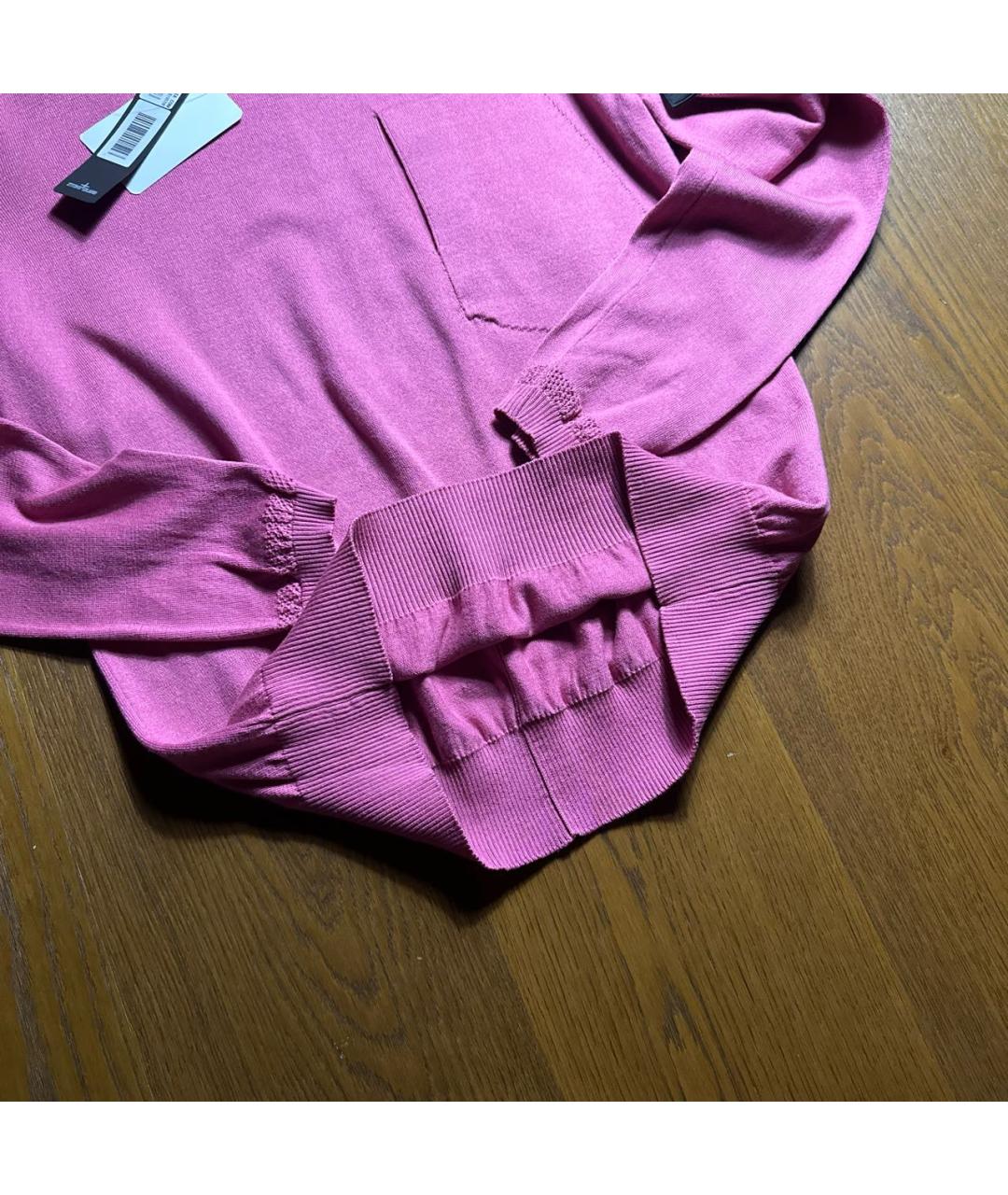 STONE ISLAND SHADOW PROJECT Розовый хлопковый джемпер / свитер, фото 6