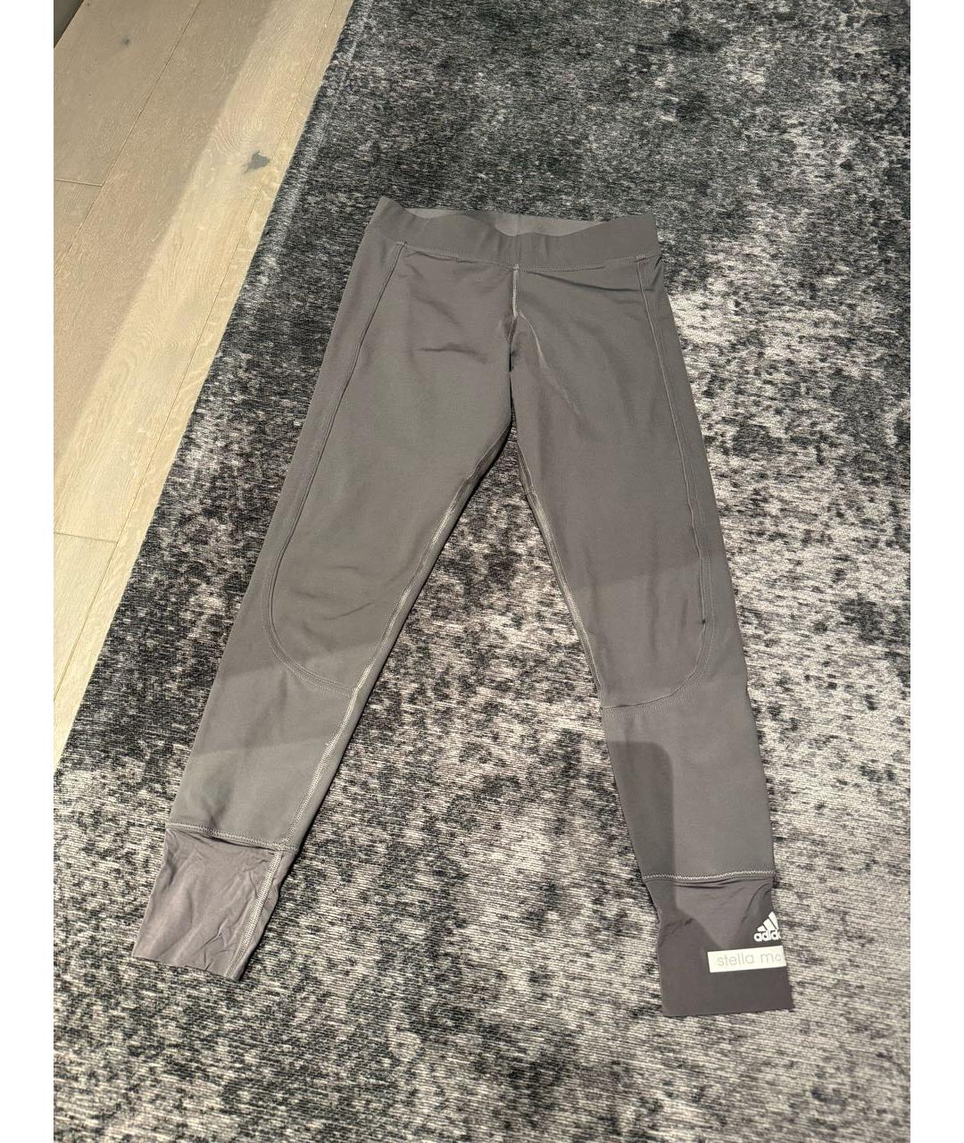 ADIDAS BY STELLA MCCARTNEY Серые спортивные брюки и шорты, фото 2