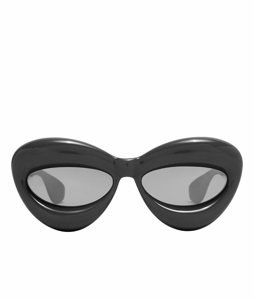 LOEWE Черные пластиковые солнцезащитные очки, фото 1