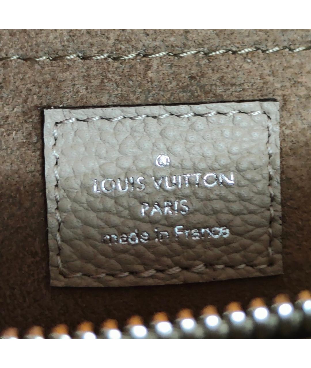 LOUIS VUITTON PRE-OWNED Голубая кожаная сумка через плечо, фото 5