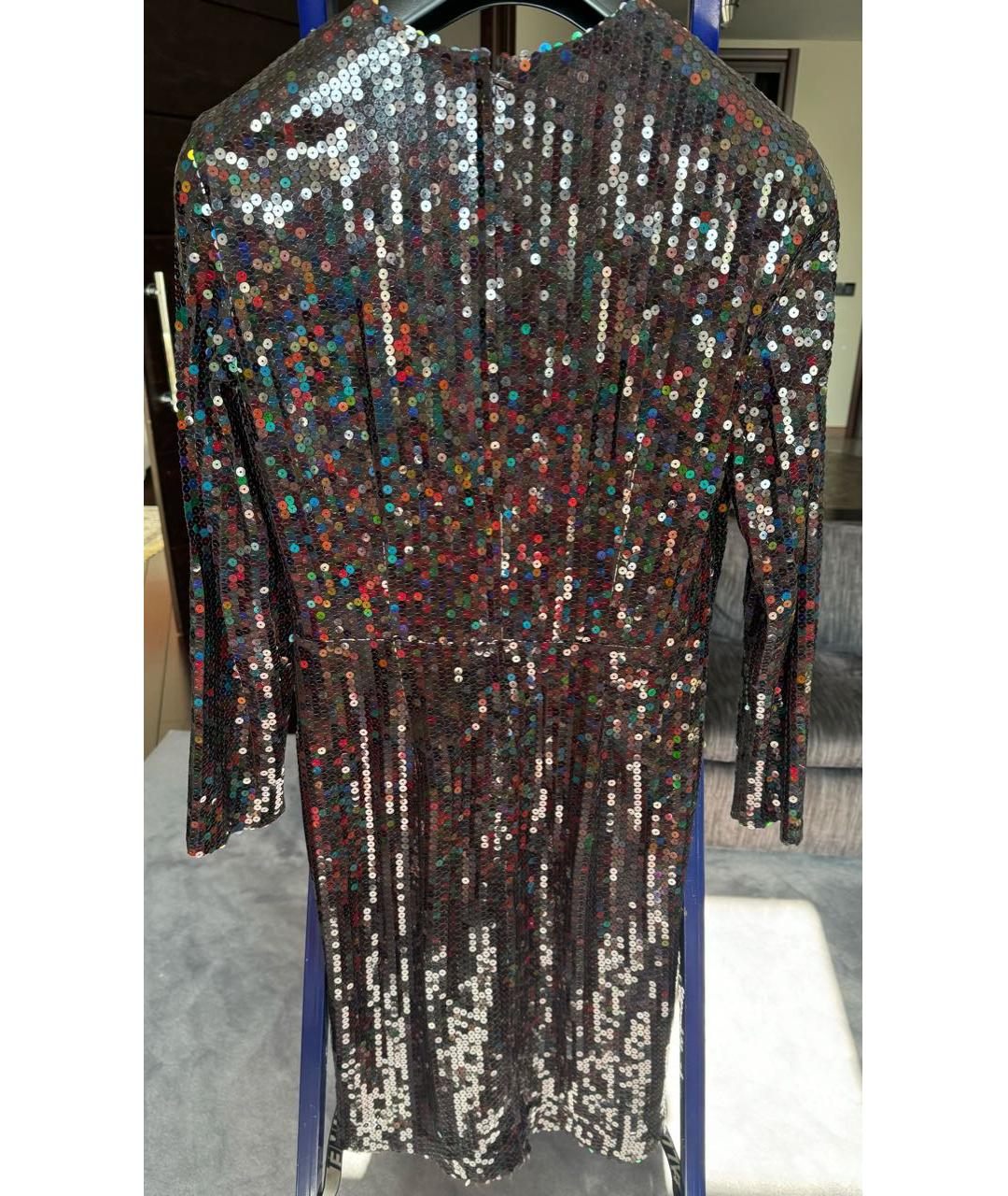 NINA RICCI Черное полиэстеровое коктейльное платье, фото 2
