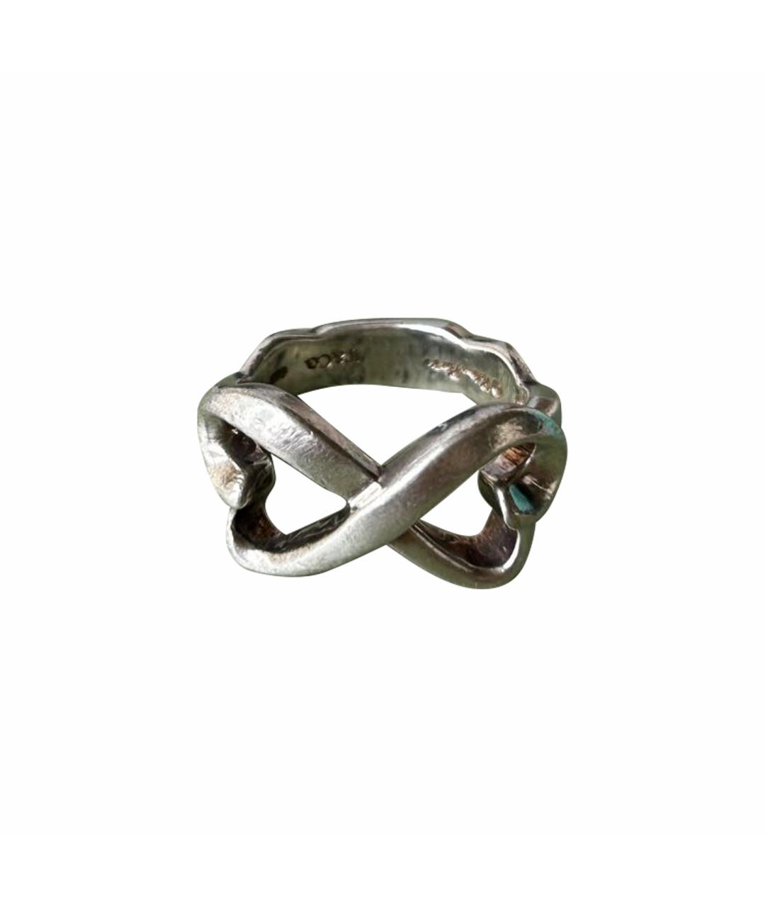 TIFFANY&CO Белое серебряное кольцо, фото 1