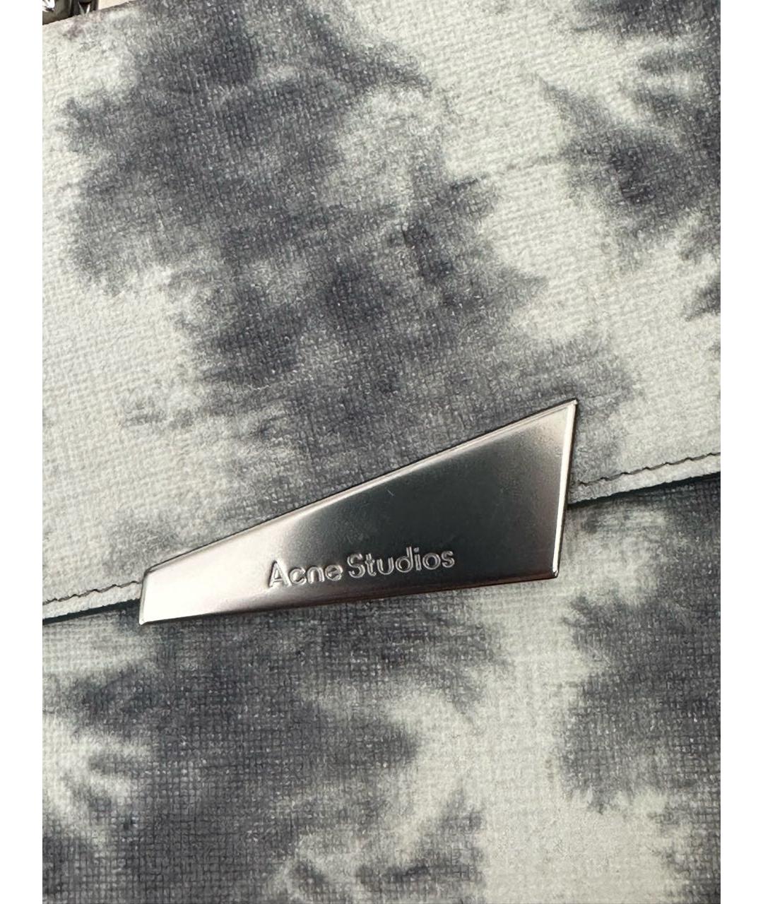 ACNE STUDIOS Кожаная сумка с короткими ручками, фото 7