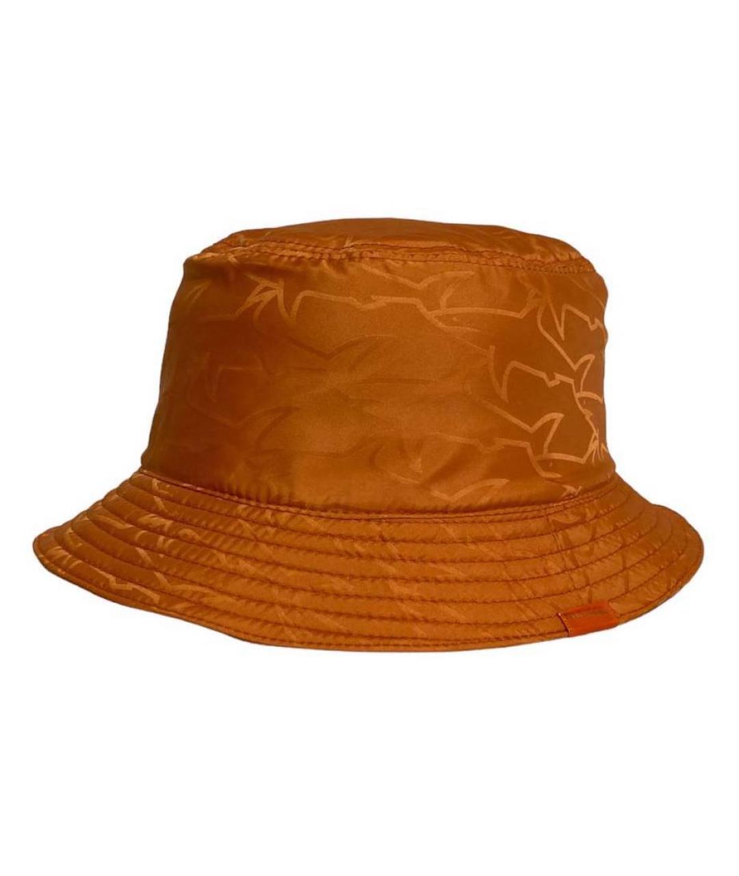 PAUL & SHARK Оранжевая синтетическая шляпа, фото 3