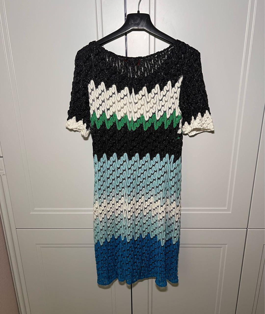 MISSONI Мульти вискозное повседневное платье, фото 4