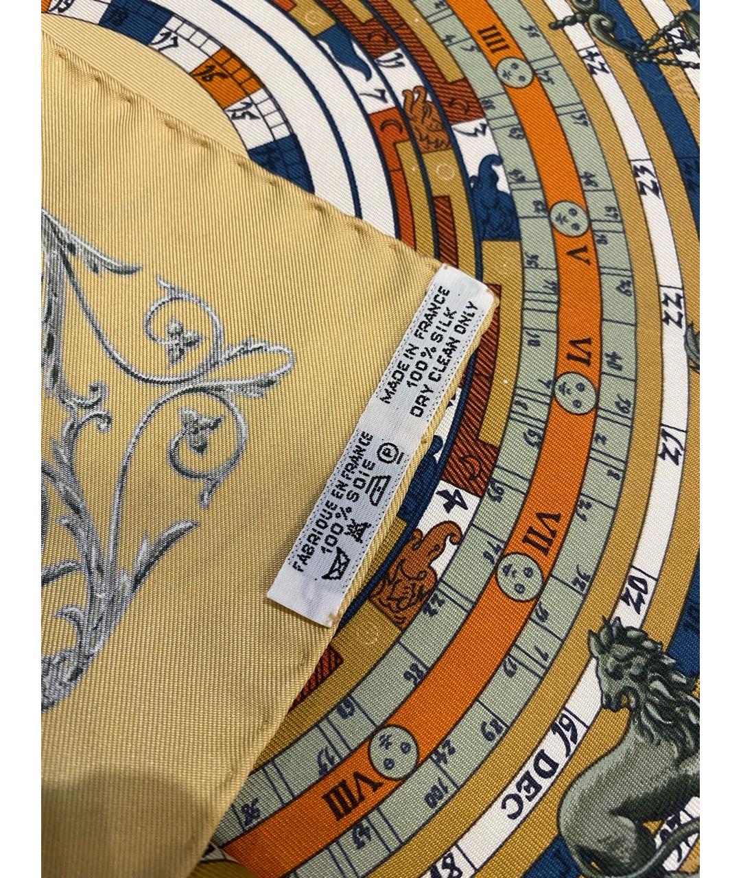 HERMES PRE-OWNED Мульти шелковый платок, фото 2